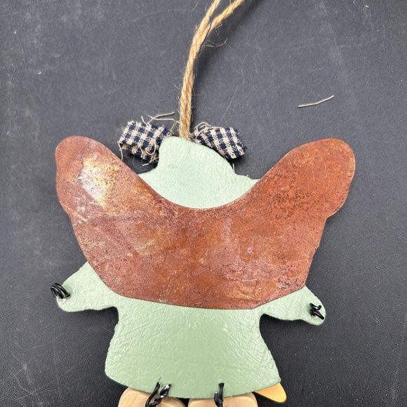 Heaven Sent Rustic Angel Ornament with Star primitive - Picture 3 of 3